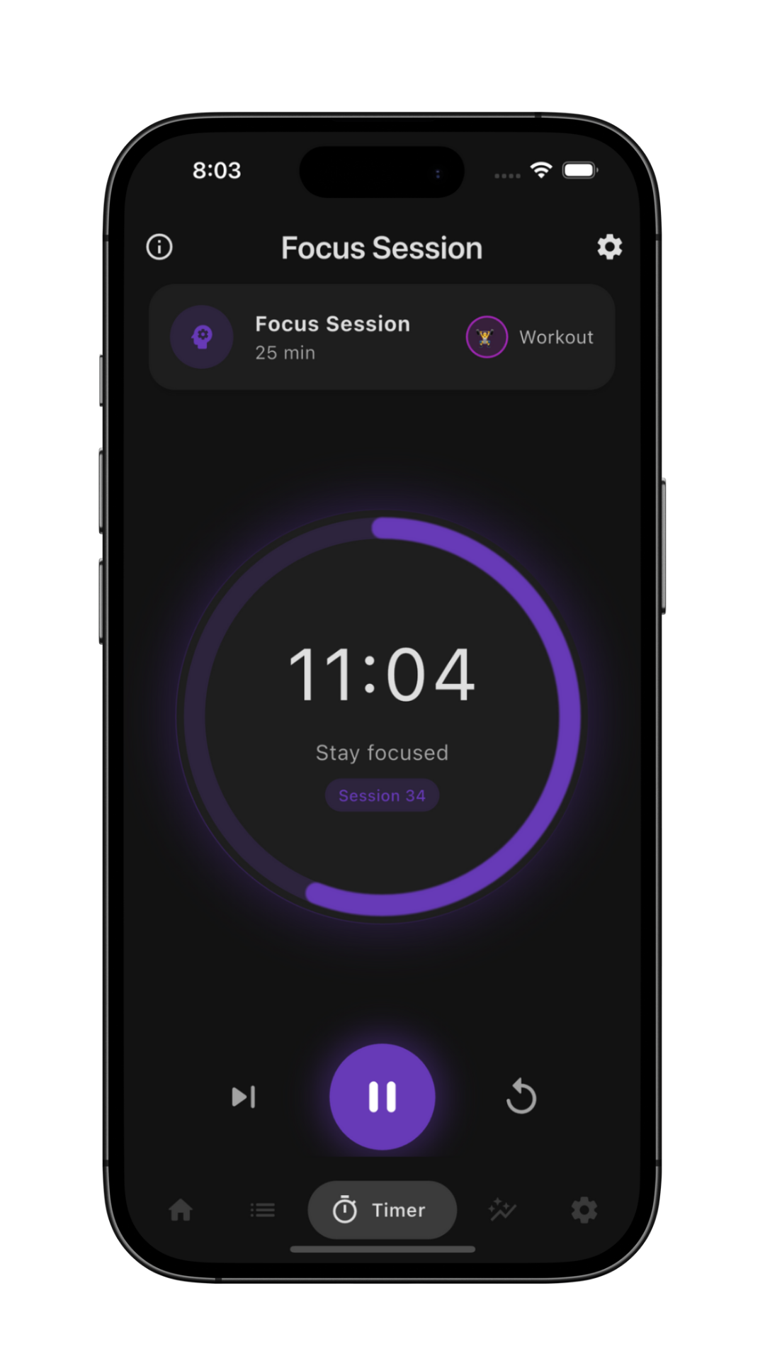 Pomodoro timer